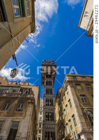 The Santa Justa Lift - Lisbon Portugal 29462271