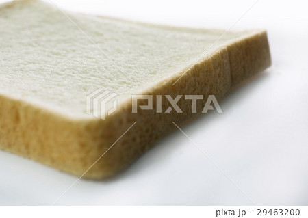 Soft bread Close up on a white background 29463200