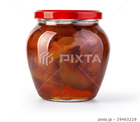 delicious jam in the pot isolated delicious jam in the pot isolated 29463229