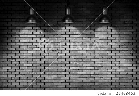 brick wall and  lamp 29463453