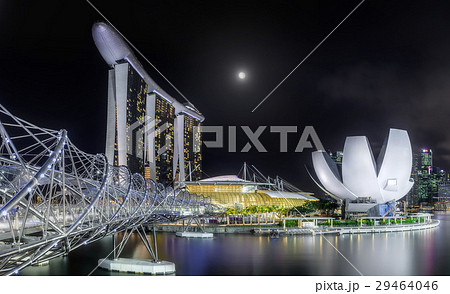 Singapore Skyline and view of Marina Bay Singapore Skyline and view of Marina Bay 29464046