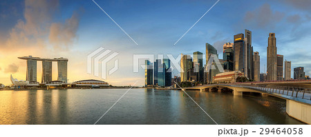 Singapore Skyline and view of Marina Bay Singapore Skyline and view of Marina Bay 29464058