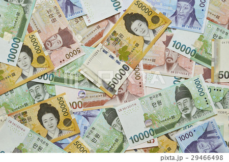 韓国ウォン紙幣 韓国ウォン紙幣 29466498