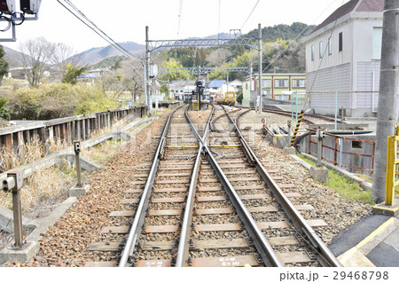 【能勢電鉄】妙見口駅の線路 29468798