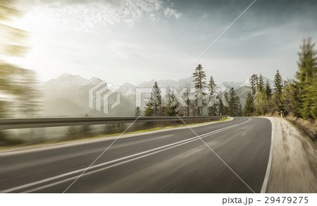 Mountain road in Poland 29479275
