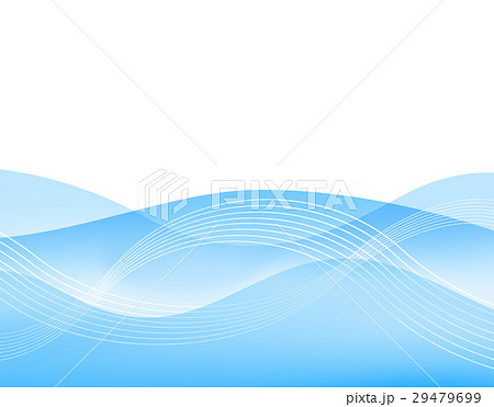 水面　ウェーブ　曲線模様 29479699