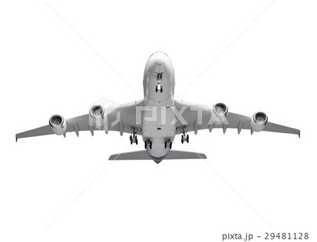 Airplane isolated on white background with path Airplane isolated on white background with path 29481128
