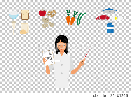 栄養指導をする女性 29481266