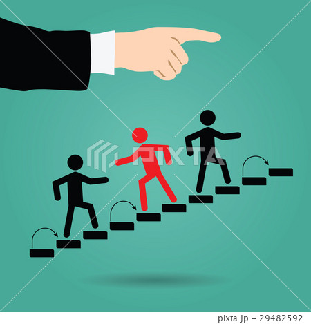 Walk to a success. Walk to a success. 29482592