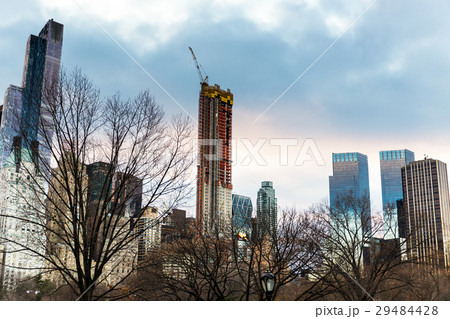 New building at Central Park in New York City 29484428