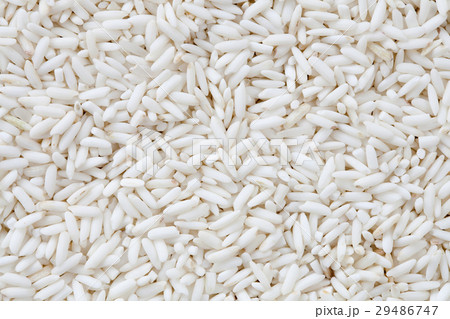 Top view of raw sticky rice 29486747