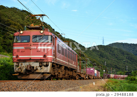 EF81633コンテナ貨物列車 29488188