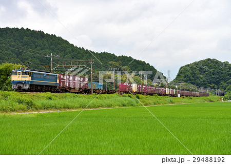 EF652121コンテナ貨物列車 29488192
