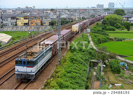 EF652091コンテナ貨物列車 EF652091コンテナ貨物列車 29488193