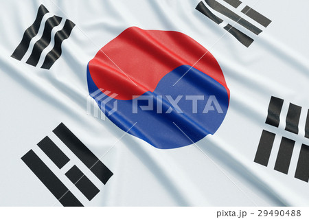 South Korea flag 29490488