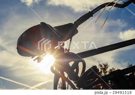 bike in the backlight 29491519