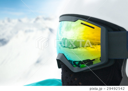 Mountains Reflected in the Ski Mask Mountains Reflected in the Ski Mask 29492542