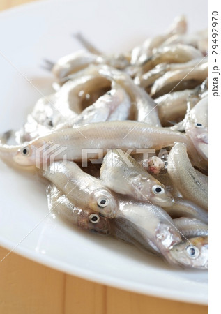 お皿の上の小魚、ヨーロピアンスメルト、ニシキュウリウオ 29492970