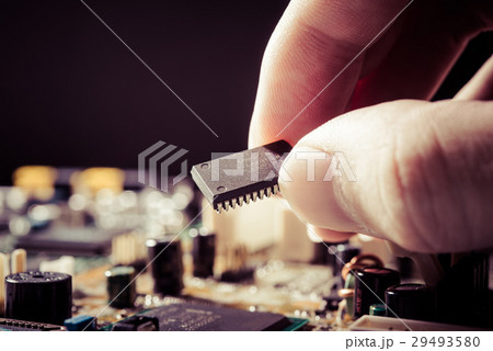 コンピューター チップ 電子機器 29493580