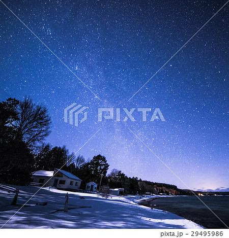 Dyers Bay, Bruce Peninsula at night with milky way Dyers Bay, Bruce Peninsula at night with milky way 29495986