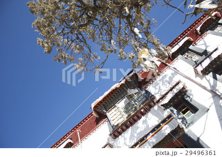中国チベット自治区のチベット仏教寺院『デブン・ゴンパ』 29496361