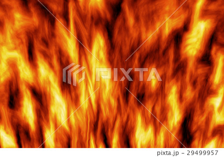 炎　燃え上がるイメージイラスト 29499957