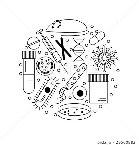 immunology research icons 29500982