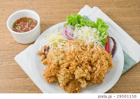 Crispy Catfish Salad with Green Mango 29501150