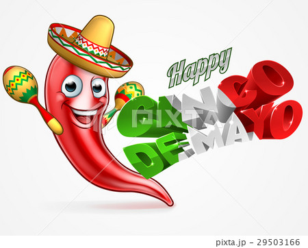 Cinco De Mayo Chilli Pepper Poster Design Cinco De Mayo Chilli Pepper Poster Design 29503166