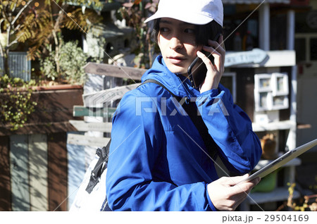 フードデリバリー　配達イメージ 29504169