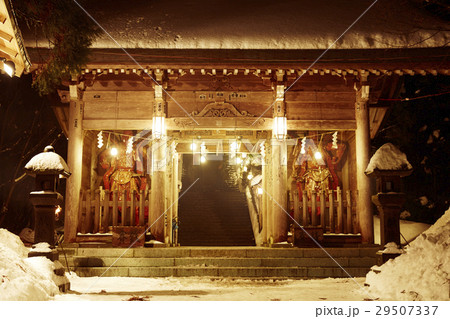 夜の神社 夜の神社 29507337