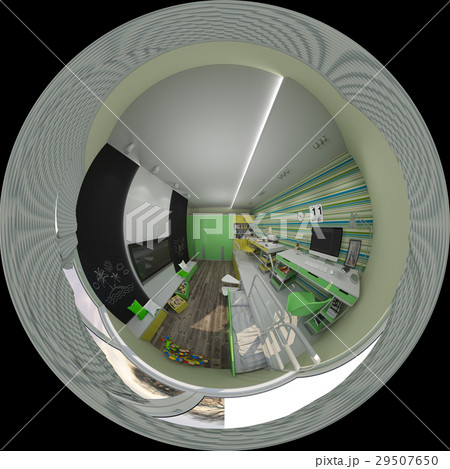 3d illustration interior design of children's room 3d illustration interior design of children's room 29507650