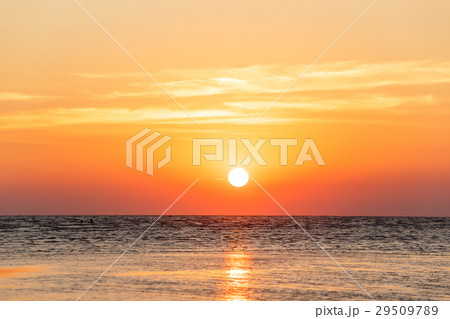 Sunrise over the sea evening 29509789