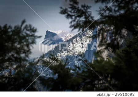 Half Dome Yosemite National Park, Winte 29510095