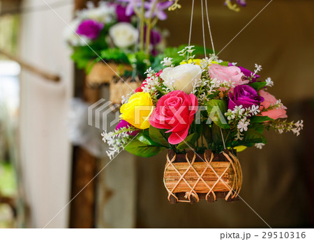 Rose Basket close up Rose Basket close up 29510316