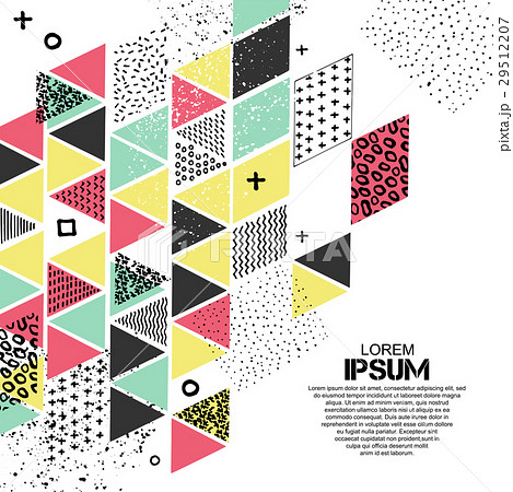 Different colored triangles 29512207