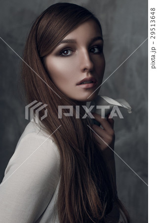 Fashion photo of young magnificent woman. Fashion photo of young magnificent woman. 29513648