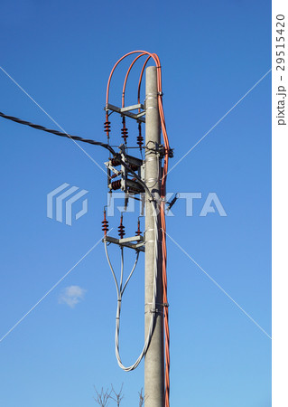 High voltage circuit breaker in a power substation 29515420