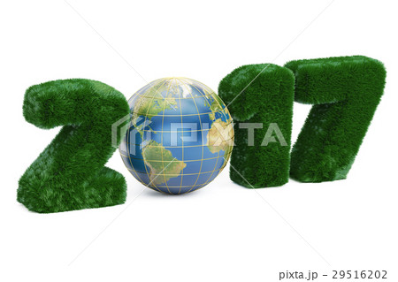 Earth Day 2017 concept, 3D rendering 29516202