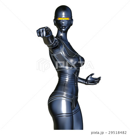 女性サイボーグ 29518482