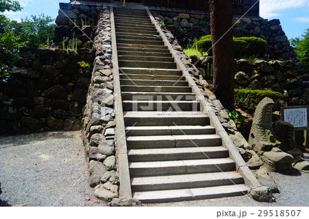 丸岡城　天守石段 29518507