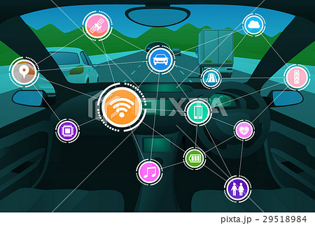 自動車のコックピットと無線通信 自動車のコックピットと無線通信 29518984