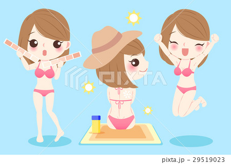 woman with sunscreen 29519023