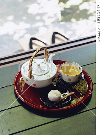日本茶と和菓子 29521447