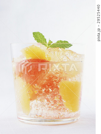 オレンジとグレープフルーツのジュレ 29525440