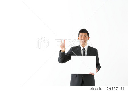 ビジネスマン・ホワイトボード 29527131
