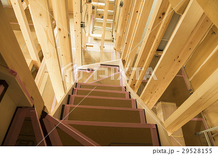工事中の室内階段 29528155
