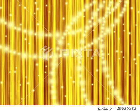 イルミネーションと金色のカーテン 29530583