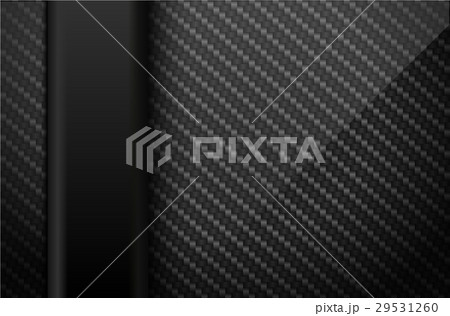 Vector black carbon fiber background plastic line Vector black carbon fiber background plastic line 29531260