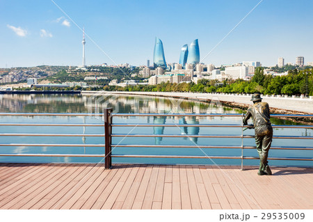 Flame Towers in Baku 29535009